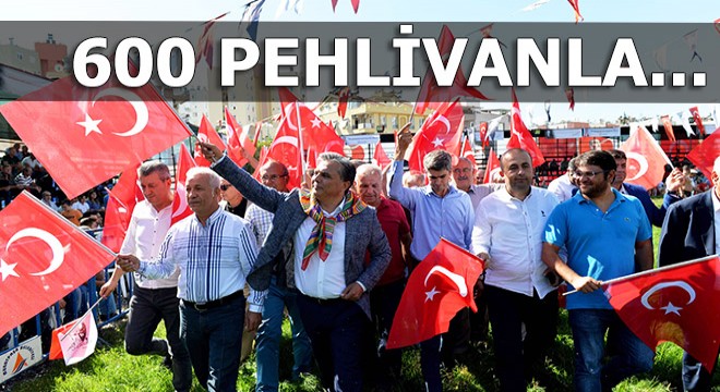 Muratpaşa'da 600 pehlivan kol bağladı