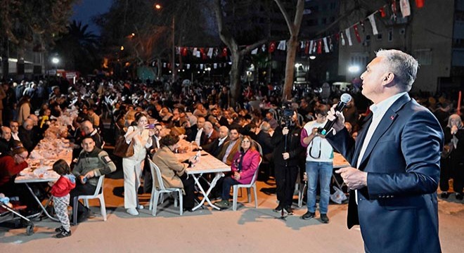 Muratpaşa'da ilk iftar