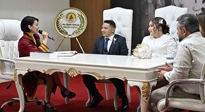 Muratpaşa'da nikah yoğunluğu