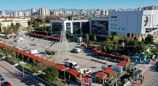 Muratpaşa'da yeni yıl hazırlıkları başladı