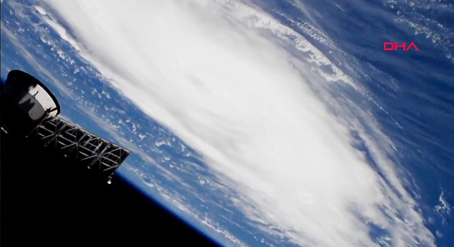 NASA, Dorian Kasırgası’nın görüntülerini yayınladı