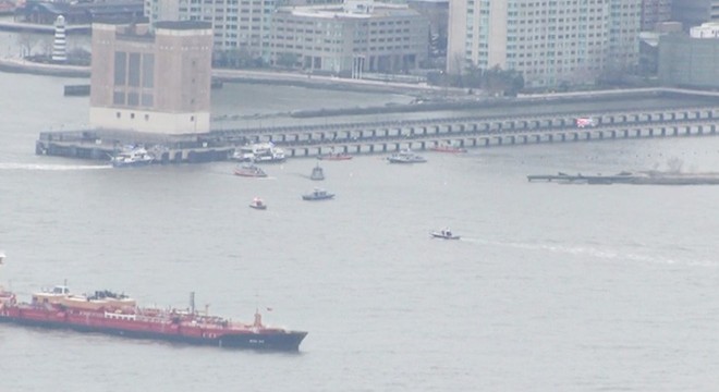 New York'ta helikopter düştü: 6 ölü
