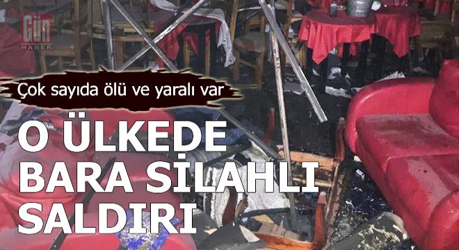 O ülkede bara silah ve molotoflu saldırı
