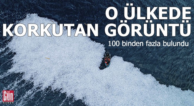 O ülkede korkutan görüntü