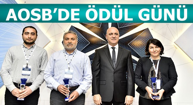 OSB en iyi projeleri ödüllendirdi