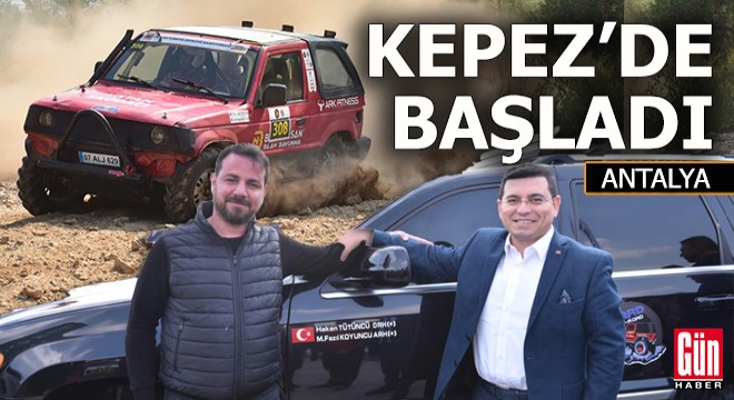 Off-Road Şampiyonası Kepez'de başladı