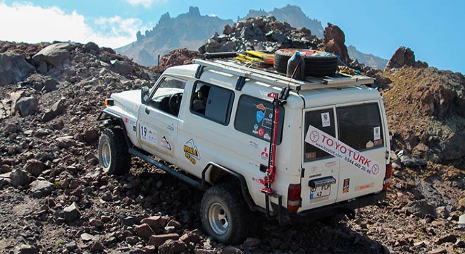 Off-Road motor sporları tutkunları Erciyes'te buluştu