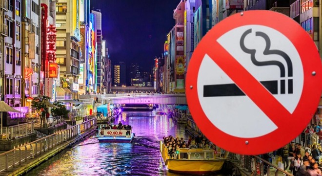 Osaka'da kamusal alanda sigara içme yasağı başladı