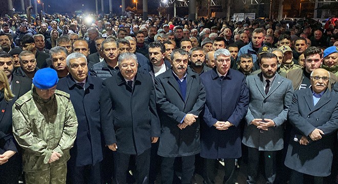 Osmaniye'de depremin 2'nci yıldönümünde anma töreni