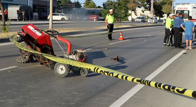 Otomobil çapa motoruna çarptı: 1 ölü