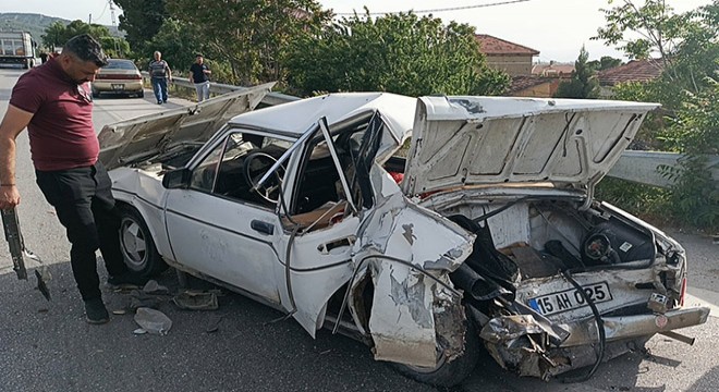 Burdur'da kaza: 3 yaralı