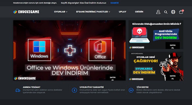 Oyun Tutkunları için Eğlenceli ve Bütçe Dostu Alışveriş: EnUcuzGame.com