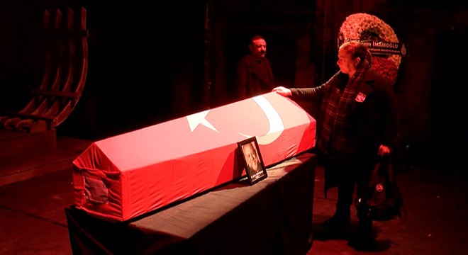 Oyuncu Emin Gümüşkaya için töreni düzenlendi