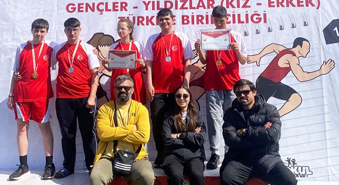 Özel sporculardan 6 madalya
