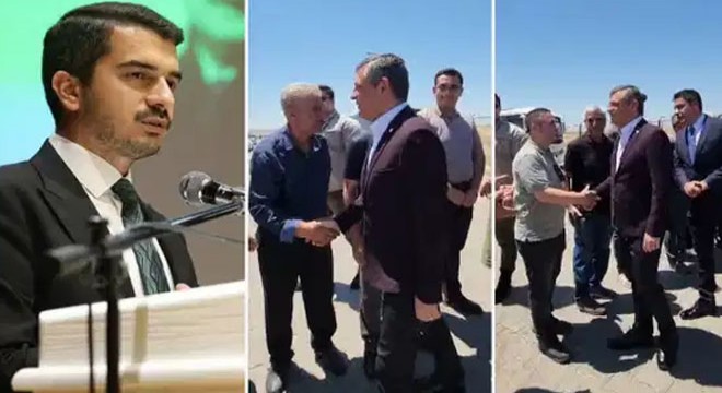 Özgür Özel, Hüseyin Can Güner'i ziyaret etti