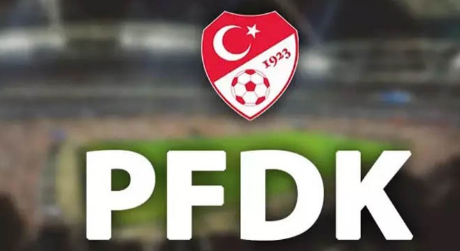 PFDK'dan kulüplere para cezası