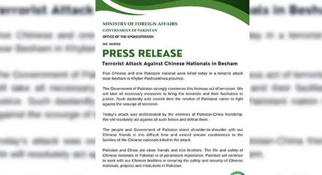 Pakistan’da terör saldırısı