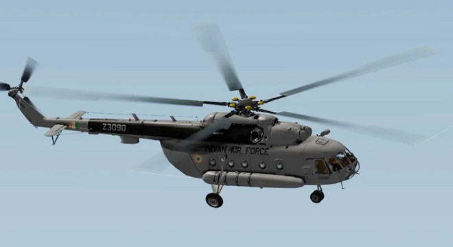 Pakistan ordusuna ait helikopter düştü
