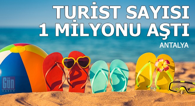 Pandemi sürecinde Antalya'ya gelen turist sayısı, 1 milyonu aştı
