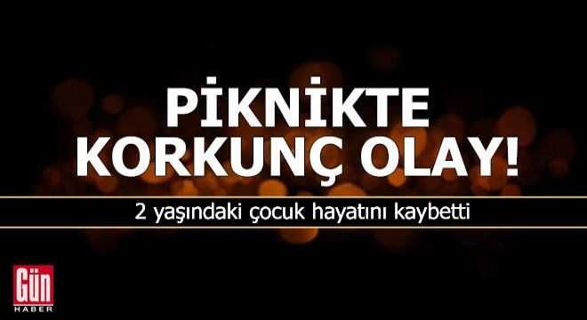 Piknikte korkunç olay! 2 yaşındaki çocuk hayatını kaybetti