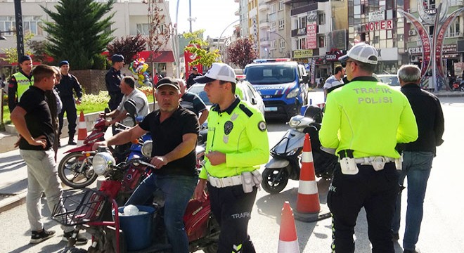 Polis ve jandarmadan motosiklet denetimi