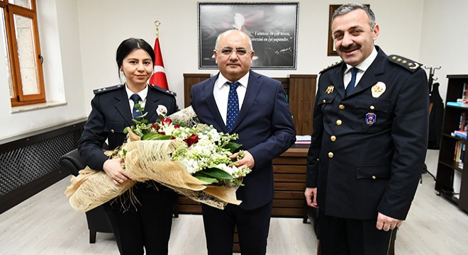 Polisten Vali Vekili Özgödek'e ziyaret