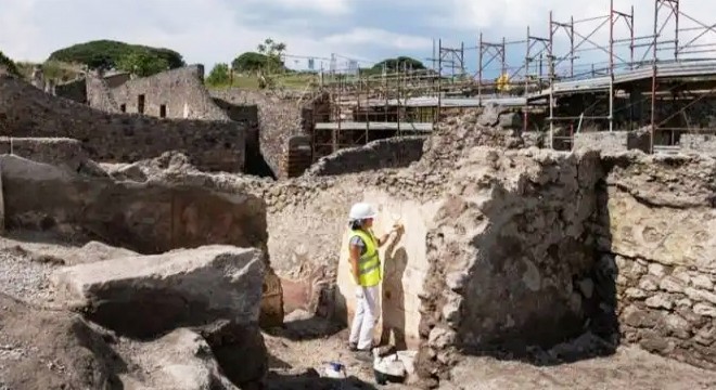 Pompeii Arkeoloji Parkı'nda yeni buluntular ortaya çıktı