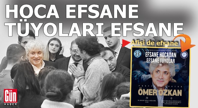 Prof. Dr. Ömer Özkan, deneyimlerini öğrencilerle paylaştı