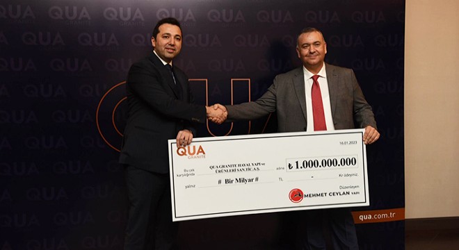 QUA GRANİTE'TEN 1 MİLYAR TL'LİK REKOR SATIŞ