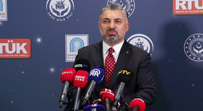 RTÜK Başkanı Şahin'den sert mesaj