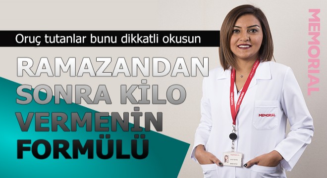 Ramazan ayından sonra metabolizma hızınızı artırarak kilo verin