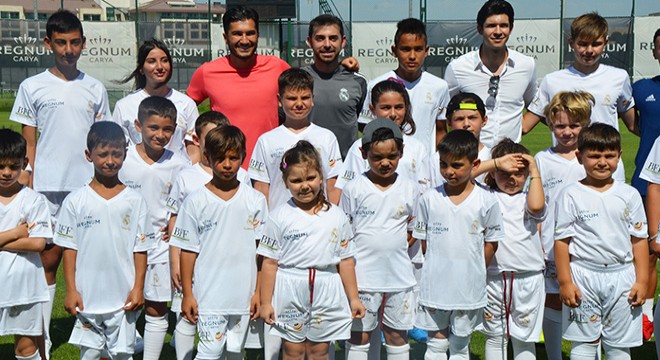 Real Madrid'in yeni yıldızları Antalya'da yetişiyor