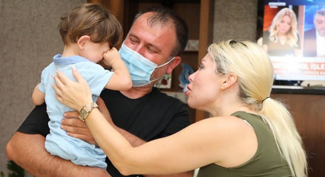 Rektör Özkan, 2 yaşındaki Ömer Özkan ile bir araya geldi