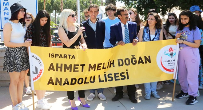 Rektör Özkan lise öğrencileriyle bir araya geldi