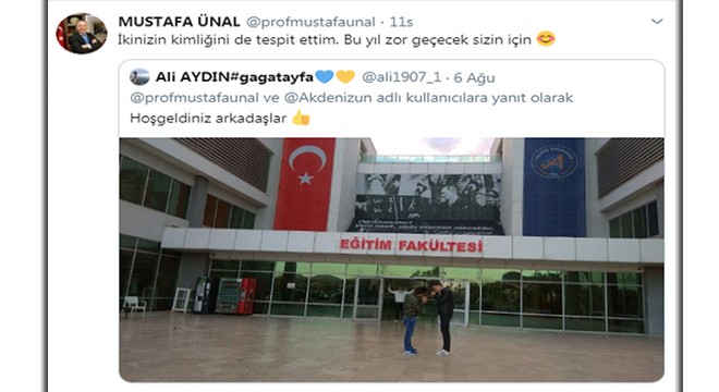 Rektörden sigara içen öğrencilere, 'Bu yıl zor geçecek sizin için' esprisi