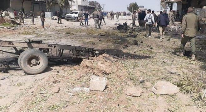Resulayn'da pazar yerinde patlama: 3 ölü, 5 yaralı