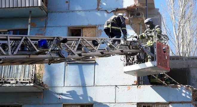 Roketin isabet ettiği apartmanda can kaybı 13’e yükseldi