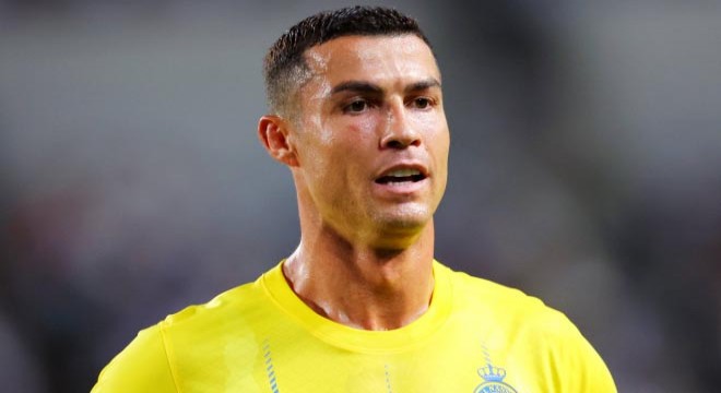 Ronaldo'dan tepki çeken hareket