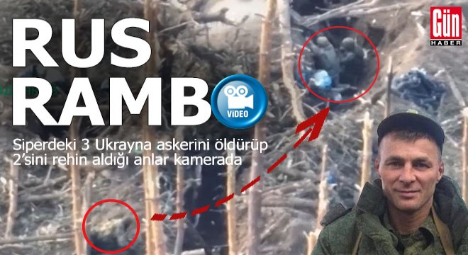 Rus Rambo sipere böyle sızdı, 3 askeri öldürüp 2'sini rehin aldı... İŞTE O ANLAR...