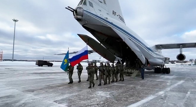 Rus barış güçlerinin tamamı Kazakistan’dan ayrıldı
