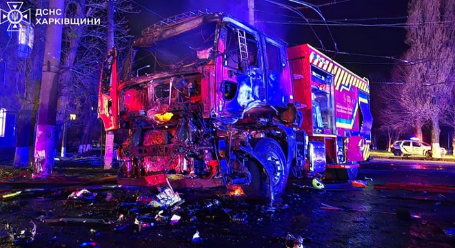 Rusya, Harkiv’i vurdu, 3 kurtarma görevlisi ve 1 sivil öldü