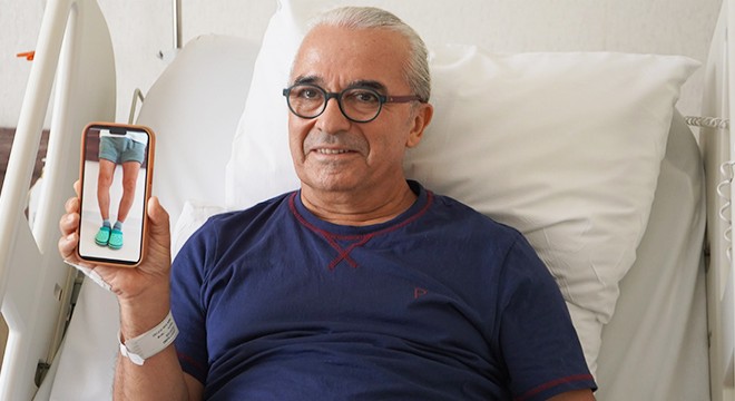Sabri Özmener, ağrılarından yapay zeka destekli tedaviyle kurtuldu