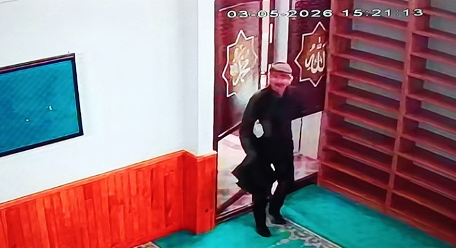 Sadaka kutusu hırsızı yakalandı