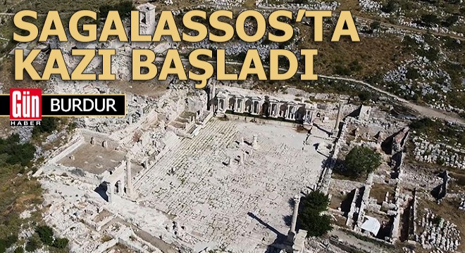 Sagalassos'ta kazı başladı