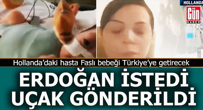 Sağlık Bakanlığı'na ait uçak, Faslı Yusuf bebek için Hollanda'ya gidiyor