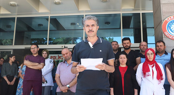 Sandıklı'da sağlık çalışanları iş bıraktı