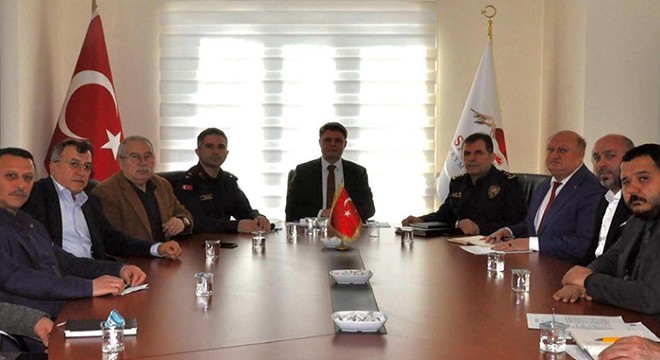 Sandıklı'da seçim güvenliği toplantısı