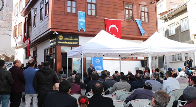 Sandıklı'ya Aile ve Dini Rehberlik Merkezi