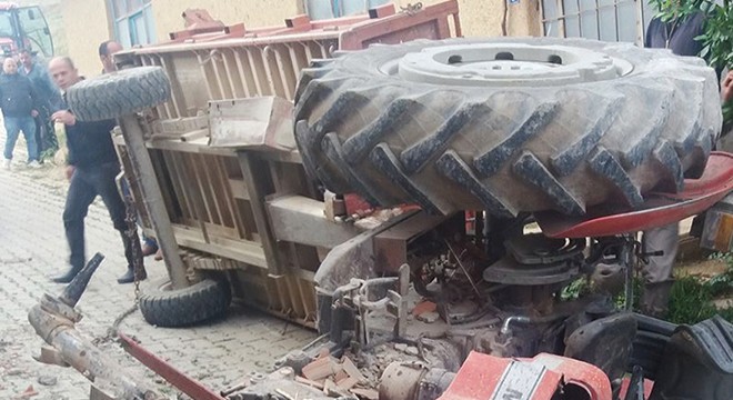 Şarkikaraağaç'ta kaza: 1 yaralı