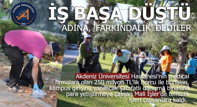 Şatafata para var temizliğe yok...